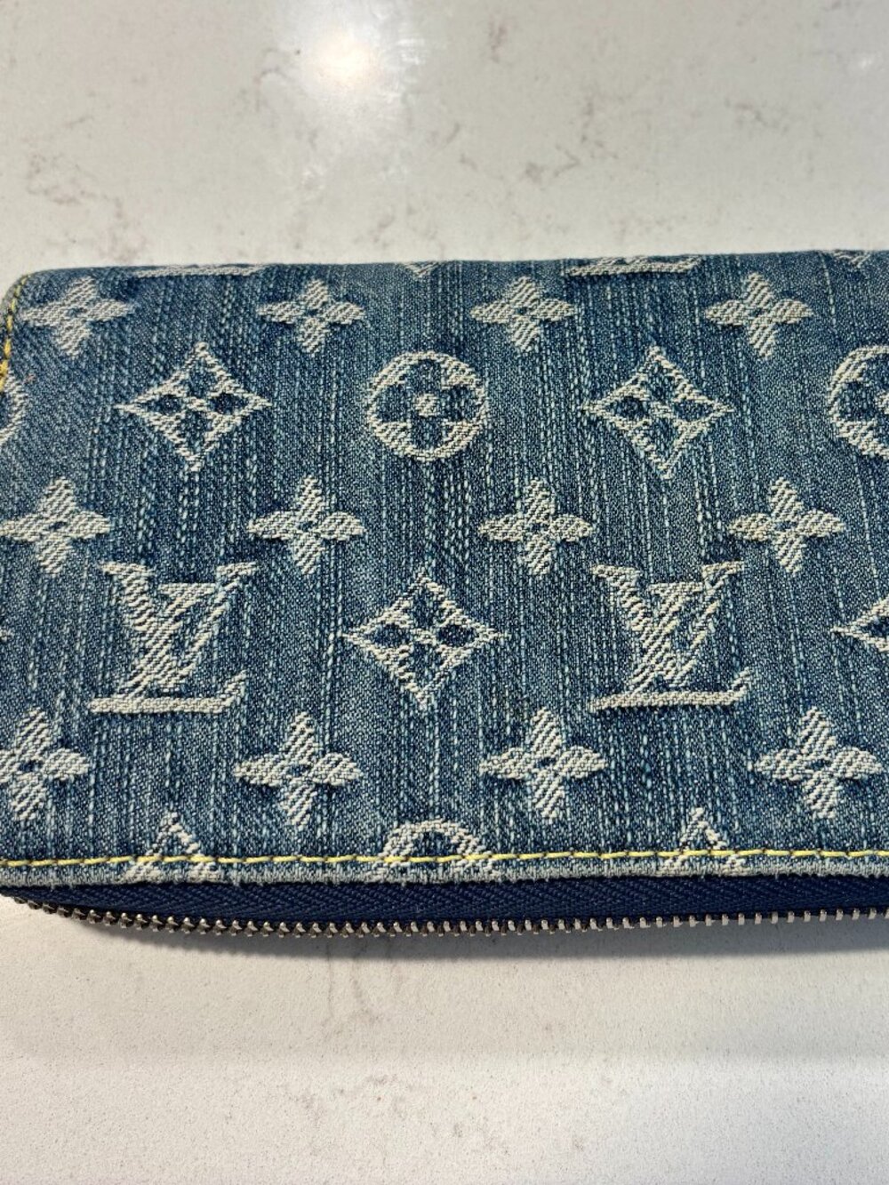 Louis Vuitton Denim Wallet - Picture 2 of 8